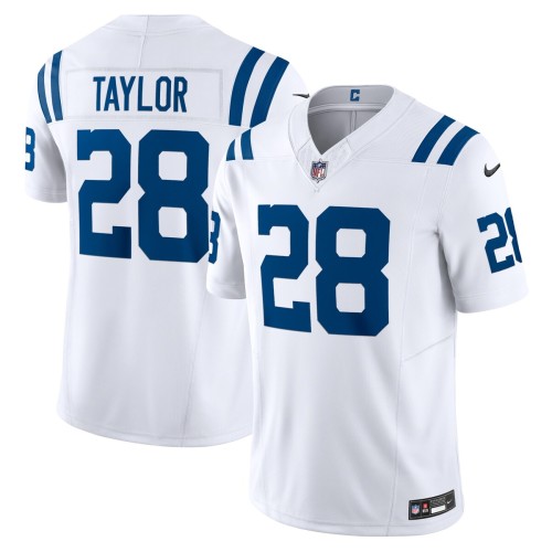 Jonathan Taylor Indianapolis Colts Nike Vapor F.U.S.E. Limited Jersey - White Jonathan Taylor Indianapolis Colts Nike Vapor F.U.S.E. Limited Jersey - White