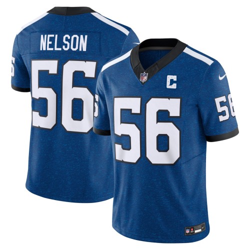 Quenton Nelson Indianapolis Colts Nike Vapor F.U.S.E. Limited Jersey - Blue Quenton Nelson Indianapolis Colts Nike Vapor F.U.S.E. Limited Jersey - Blue