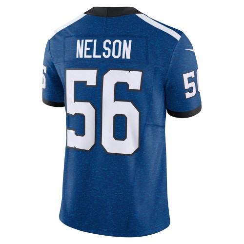 Quenton Nelson Indianapolis Colts Nike Vapor F.U.S.E. Limited Jersey - Blue Quenton Nelson Indianapolis Colts Nike Vapor F.U.S.E. Limited Jersey - Blue