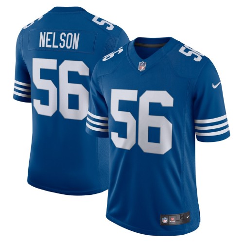Men's Nike Quenton Nelson Royal Indianapolis Colts Alternate Vapor Limited Jersey Men's Nike Quenton Nelson Royal Indianapolis Colts Alternate Vapor Limited Jersey