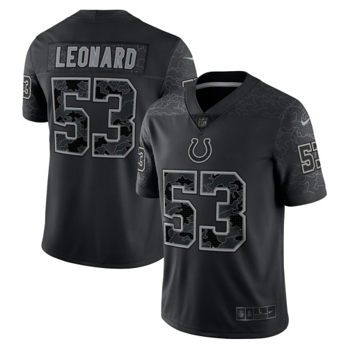 Shaquille Leonard Indianapolis Colts Nike RFLCTV Limited Jersey - Black Shaquille Leonard Indianapolis Colts Nike RFLCTV Limited Jersey - Black