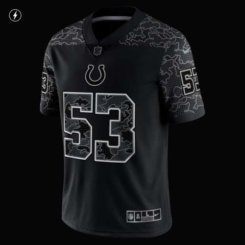 Shaquille Leonard Indianapolis Colts Nike RFLCTV Limited Jersey - Black Shaquille Leonard Indianapolis Colts Nike RFLCTV Limited Jersey - Black