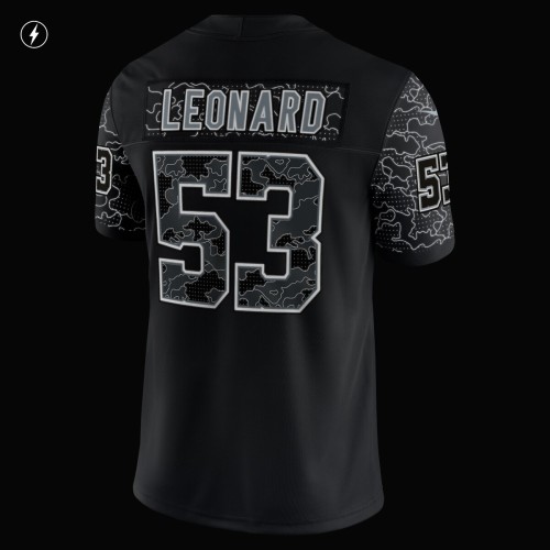 Shaquille Leonard Indianapolis Colts Nike RFLCTV Limited Jersey - Black Shaquille Leonard Indianapolis Colts Nike RFLCTV Limited Jersey - Black
