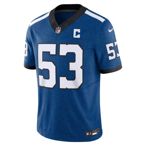 Shaquille Leonard Indianapolis Colts Nike Vapor F.U.S.E. Limited Jersey - Blue Shaquille Leonard Indianapolis Colts Nike Vapor F.U.S.E. Limited Jersey - Blue