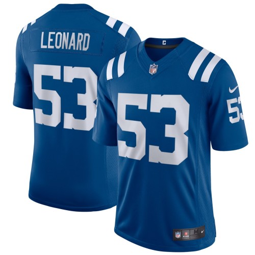 Shaquille Leonard Indianapolis Colts Nike Vapor Limited Jersey - Royal Shaquille Leonard Indianapolis Colts Nike Vapor Limited Jersey - Royal