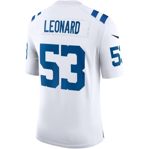 Shaquille Leonard Indianapolis Colts Nike Vapor Limited Jersey - White Shaquille Leonard Indianapolis Colts Nike Vapor Limited Jersey - White