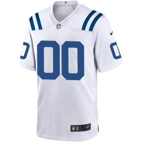 Indianapolis Colts Nike Custom Game Jersey - White Indianapolis Colts Nike Custom Game Jersey - White