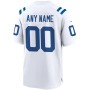 Indianapolis Colts Nike Custom Game Jersey - White Indianapolis Colts Nike Custom Game Jersey - White