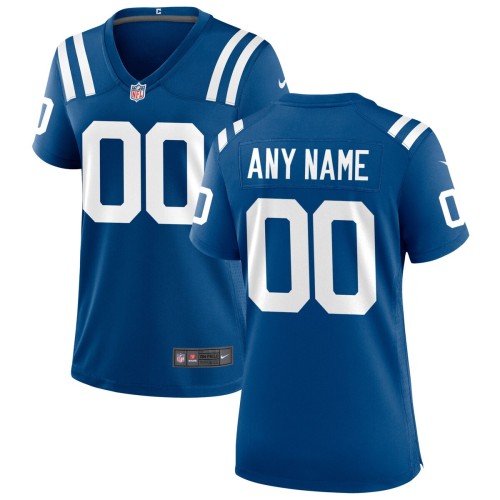 Nike Indianapolis Colts Women's Custom Game Jersey - Royal Nike Indianapolis Colts Women's Custom Game Jersey - Royal