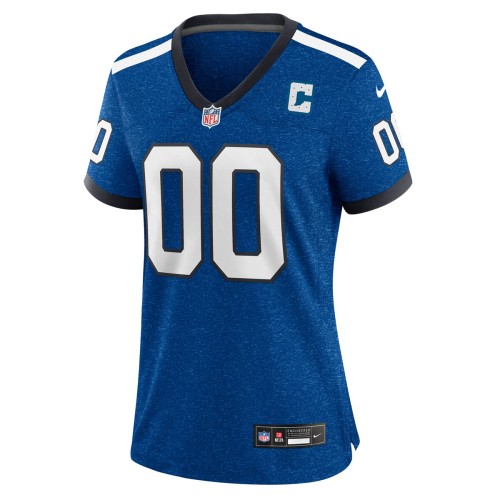 Indianapolis Colts Nike Women's Indiana Nights Alternate Custom Game Jersey - Royal Indianapolis Colts Nike Women's Indiana Nights Alternate Custom Game Jersey - Royal