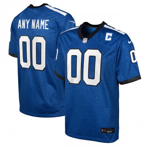 Indianapolis Colts Nike Youth Indiana Nights Alternate Custom Game Jersey - Blue Indianapolis Colts Nike Youth Indiana Nights Alternate Custom Game Jersey - Blue