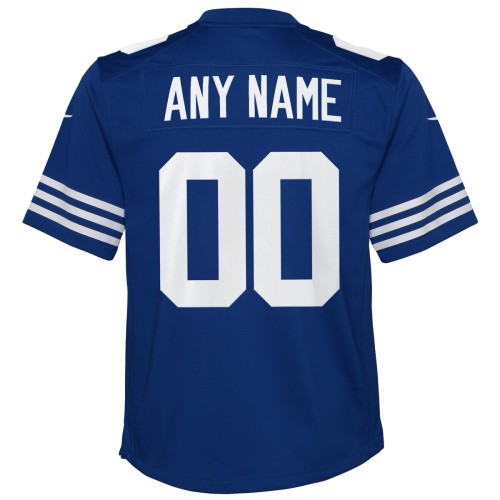 Indianapolis Colts Nike Youth Alternate Custom Game Jersey - Royal Indianapolis Colts Nike Youth Alternate Custom Game Jersey - Royal