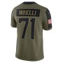 Tony Boselli Jacksonville Jaguars Nike 2021 Salute To Service Retired Player Limited Jersey - Olive Tony Boselli Jacksonville Jaguars Nike 2021 Salute To Service Retired Player Limited Jersey - Olive
