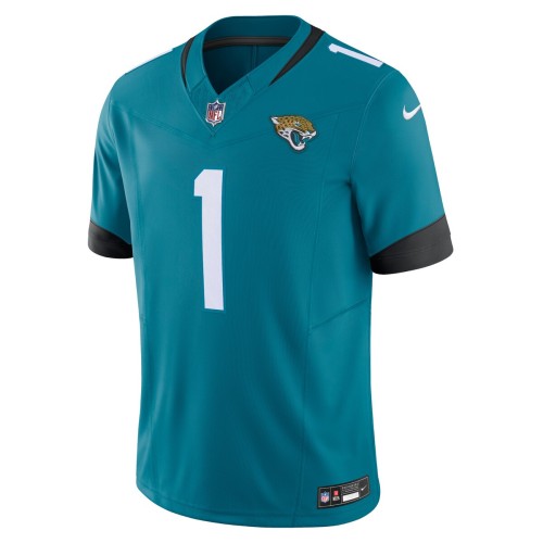 Travis Etienne Jacksonville Jaguars Nike Vapor F.U.S.E. Limited Jersey - Teal Travis Etienne Jacksonville Jaguars Nike Vapor F.U.S.E. Limited Jersey - Teal
