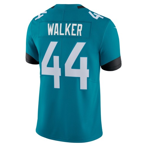Travon Walker Jacksonville Jaguars Nike Team Logo Vapor Limited Jersey - Teal Travon Walker Jacksonville Jaguars Nike Team Logo Vapor Limited Jersey - Teal