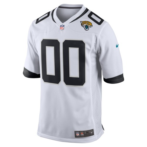 Jacksonville Jaguars Nike Custom Game Jersey - White Jacksonville Jaguars Nike Custom Game Jersey - White