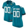 Jacksonville Jaguars Nike Women's Alternate Custom Jersey - Teal Jacksonville Jaguars Nike Women's Alternate Custom Jersey - Teal