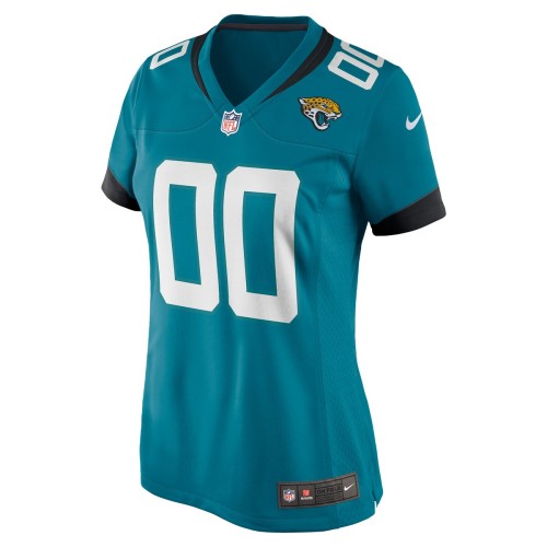 Jacksonville Jaguars Nike Women's Alternate Custom Jersey - Teal Jacksonville Jaguars Nike Women's Alternate Custom Jersey - Teal