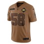 Derrick Thomas Kansas City Chiefs Nike 2023 Salute To Service Retired Player Limited Jersey - Brown Derrick Thomas Kansas City Chiefs Nike 2023 Salute To Service Retired Player Limited Jersey - Brown