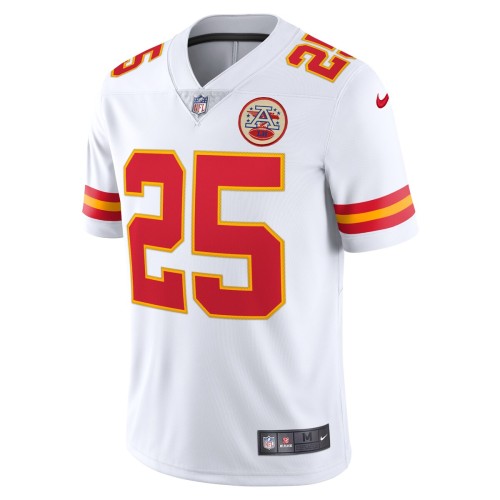 Clyde Edwards-Helaire Kansas City Chiefs Nike Vapor Limited Jersey - White Clyde Edwards-Helaire Kansas City Chiefs Nike Vapor Limited Jersey - White
