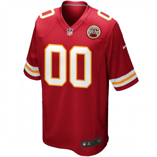 Kansas City Chiefs Nike Custom Game Jersey - Red Kansas City Chiefs Nike Custom Game Jersey - Red