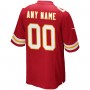 Kansas City Chiefs Nike Custom Game Jersey - Red Kansas City Chiefs Nike Custom Game Jersey - Red