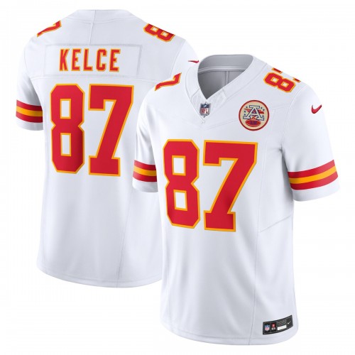 Travis Kelce Kansas City Chiefs Nike Vapor F.U.S.E. Limited Jersey - White Travis Kelce Kansas City Chiefs Nike Vapor F.U.S.E. Limited Jersey - White