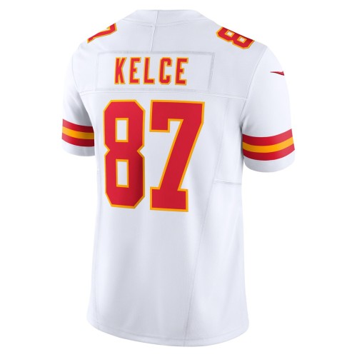 Travis Kelce Kansas City Chiefs Nike Vapor F.U.S.E. Limited Jersey - White Travis Kelce Kansas City Chiefs Nike Vapor F.U.S.E. Limited Jersey - White
