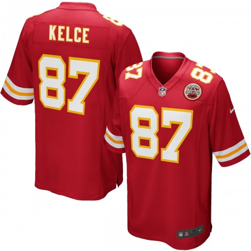 Travis Kelce Kansas City Chiefs Nike Youth Game Jersey - Red Travis Kelce Kansas City Chiefs Nike Youth Game Jersey - Red