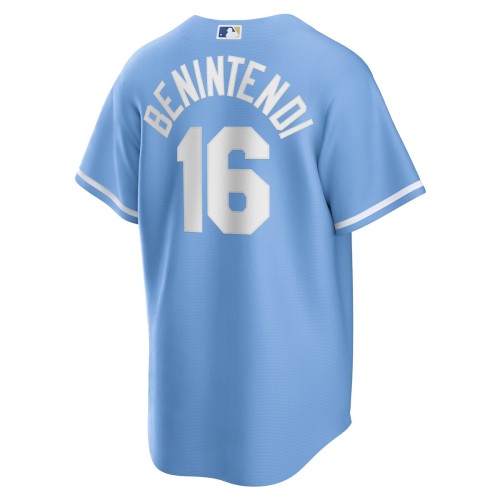 Andrew Benintendi Kansas City Royals Nike Alternate Replica Player Jersey - Light Blue Andrew Benintendi Kansas City Royals Nike Alternate Replica Player Jersey - Light Blue