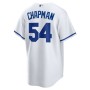 Aroldis Chapman Kansas City Royals Nike Home Replica Player Jersey - White Aroldis Chapman Kansas City Royals Nike Home Replica Player Jersey - White