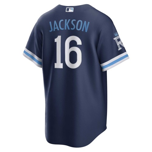Bo Jackson Kansas City Royals Nike 2022 City Connect Replica Player Jersey - Navy Bo Jackson Kansas City Royals Nike 2022 City Connect Replica Player Jersey - Navy