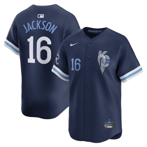 Bo Jackson Kansas City Royals Nike City Connect Retired Player Jersey - Navy Bo Jackson Kansas City Royals Nike City Connect Retired Player Jersey - Navy