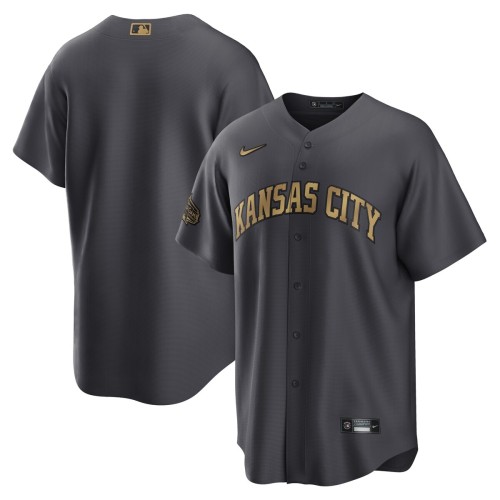 Kansas City Royals Nike 2022 MLB All-Star Game Replica Blank Jersey - Charcoal Kansas City Royals Nike 2022 MLB All-Star Game Replica Blank Jersey - Charcoal