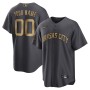 Kansas City Royals Nike 2022 MLB All-Star Game Replica Custom Jersey - Charcoal Kansas City Royals Nike 2022 MLB All-Star Game Replica Custom Jersey - Charcoal