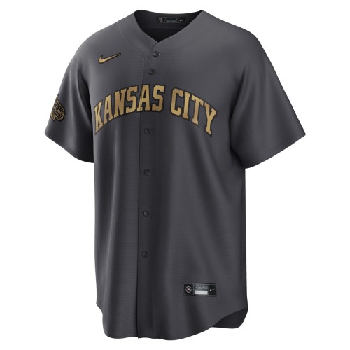 Kansas City Royals Nike 2022 MLB All-Star Game Replica Custom Jersey - Charcoal Kansas City Royals Nike 2022 MLB All-Star Game Replica Custom Jersey - Charcoal