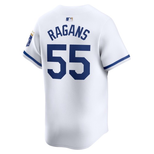 Cole Ragans Kansas City Royals Nike Home Limited Player Jersey - White Cole Ragans Kansas City Royals Nike Home Limited Player Jersey - White