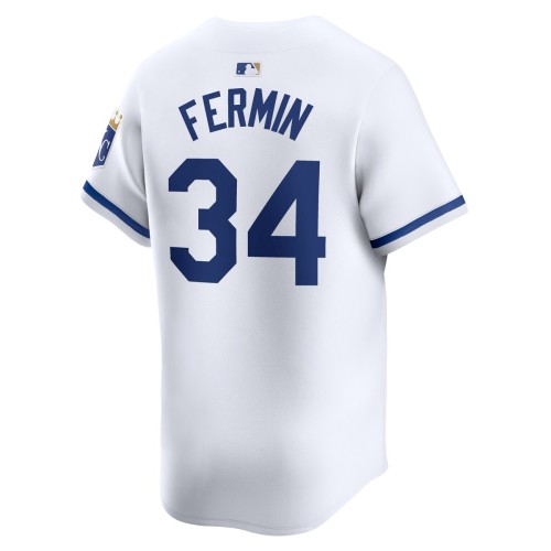 Freddy Fermin Kansas City Royals Nike Home Limited Player Jersey - White Freddy Fermin Kansas City Royals Nike Home Limited Player Jersey - White