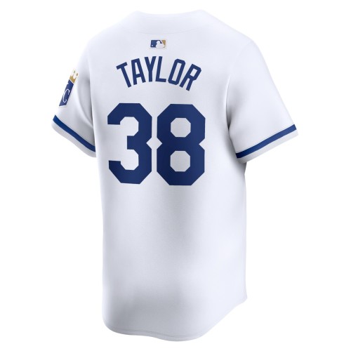 Josh Taylor Kansas City Royals Nike Home Limited Player Jersey - White Josh Taylor Kansas City Royals Nike Home Limited Player Jersey - White