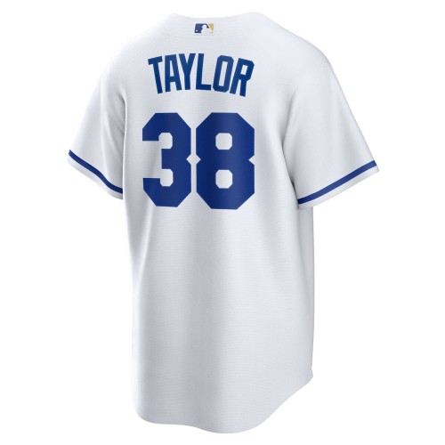 Josh Taylor Kansas City Royals Nike Home Replica Player Jersey - White Josh Taylor Kansas City Royals Nike Home Replica Player Jersey - White