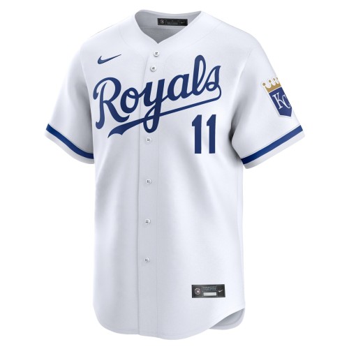 Maikel Garcia Kansas City Royals Nike Home Limited Player Jersey - White Maikel Garcia Kansas City Royals Nike Home Limited Player Jersey - White