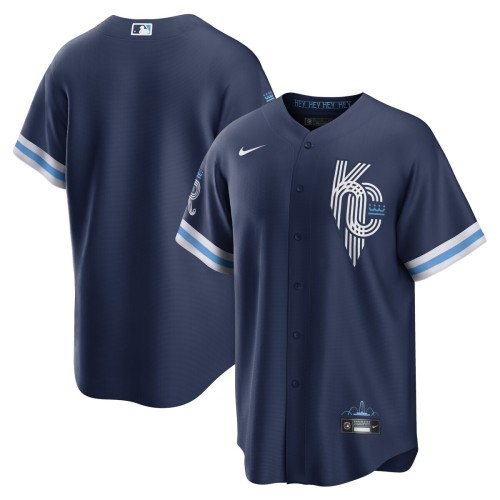 Kansas City Royals Nike 2022 City Connect Replica Jersey - Navy Kansas City Royals Nike 2022 City Connect Replica Jersey - Navy