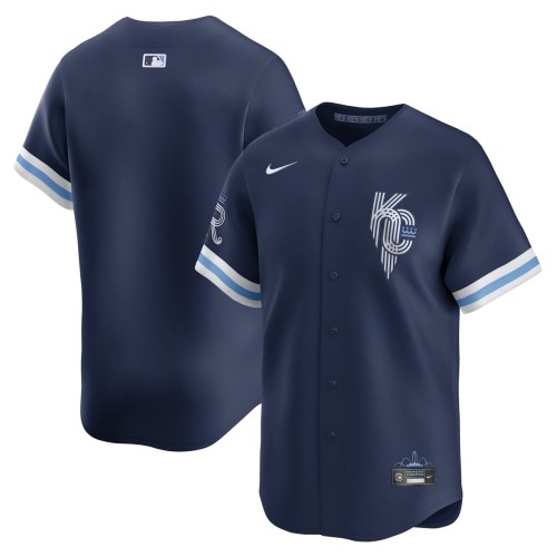 Kansas City Royals Nike City Connect Limited Jersey - Navy Kansas City Royals Nike City Connect Limited Jersey - Navy