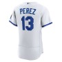 Salvador Pérez Kansas City Royals Nike 2022 Home Authentic Player Jersey - White Salvador Pérez Kansas City Royals Nike 2022 Home Authentic Player Jersey - White