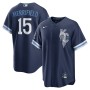 Whit Merrifield Kansas City Royals Nike 2022 City Connect Replica Player Jersey - Navy Whit Merrifield Kansas City Royals Nike 2022 City Connect Replica Player Jersey - Navy