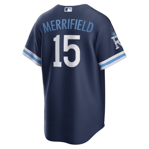 Whit Merrifield Kansas City Royals Nike 2022 City Connect Replica Player Jersey - Navy Whit Merrifield Kansas City Royals Nike 2022 City Connect Replica Player Jersey - Navy