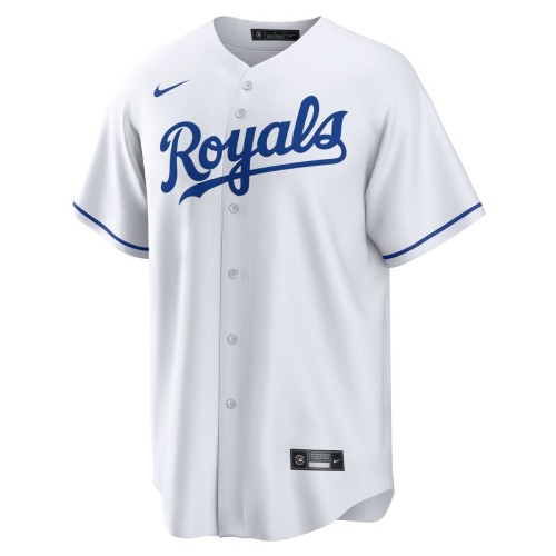 Kansas City Royals Nike Home Replica Team Jersey - White Kansas City Royals Nike Home Replica Team Jersey - White