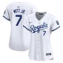 Bobby Witt Jr. Kansas City Royals Nike Women's Home Limited Player Jersey - White Bobby Witt Jr. Kansas City Royals Nike Women's Home Limited Player Jersey - White