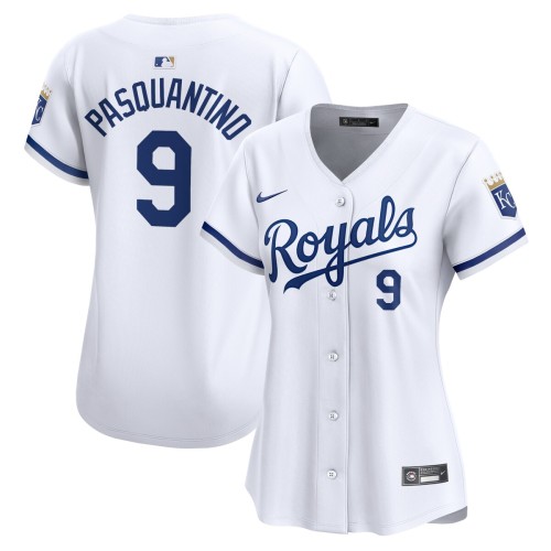 Vinnie Pasquantino Kansas City Royals Nike Women's Home Limited Player Jersey - White Vinnie Pasquantino Kansas City Royals Nike Women's Home Limited Player Jersey - White