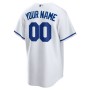 Kansas City Royals Nike Youth Replica Custom Jersey - White Kansas City Royals Nike Youth Replica Custom Jersey - White